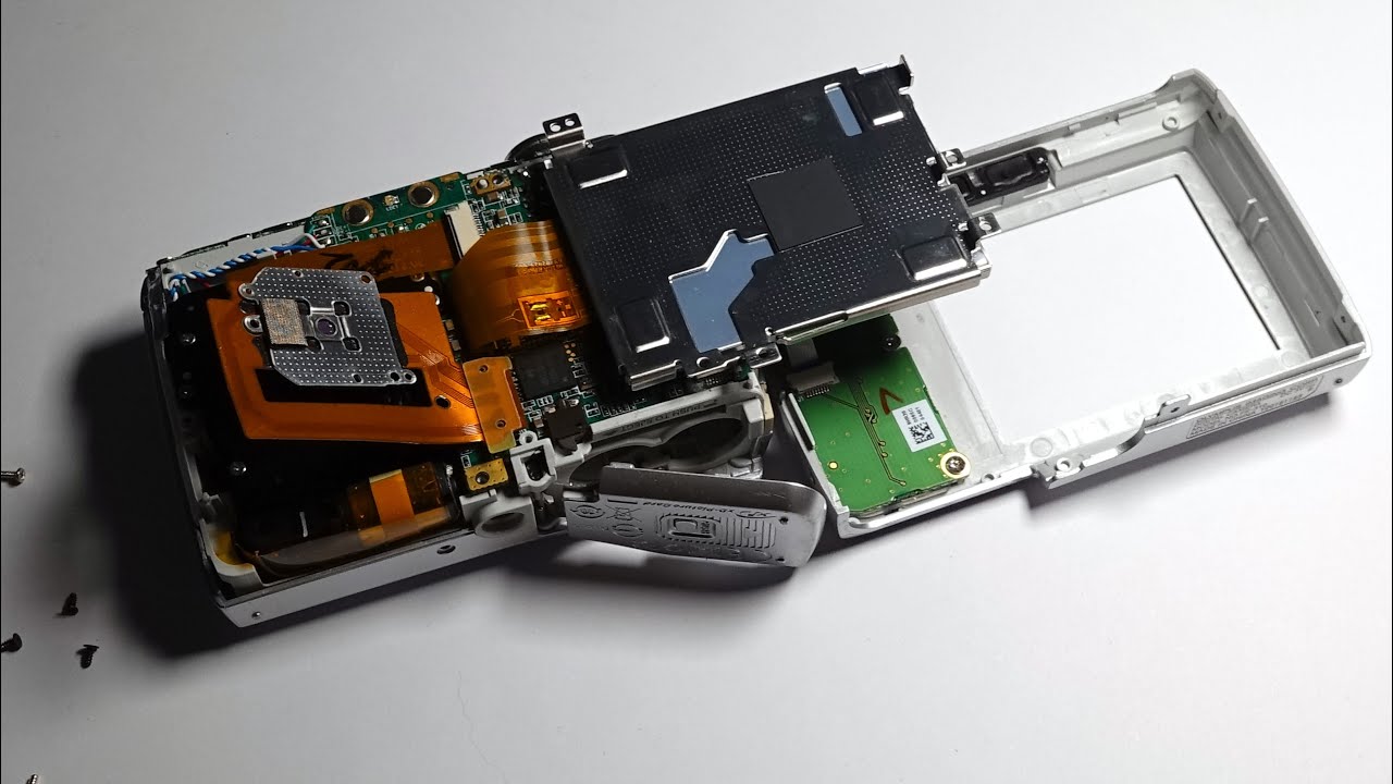 Olympus Digital Camera CCD Sensor Cleaning - YouTube