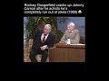 Rodney Dangerfield BREAKS Johnny Carson In HILARIOUS Night Show BLOOPER!