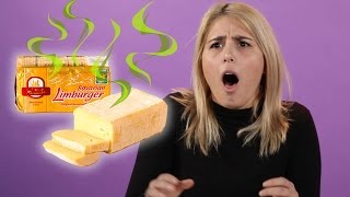 Trying Limburger Cheese For The First Time