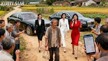 一口氣看完💥大佬低調帶廉價禮物回鄉，遭親鄰圍堵嘲笑「沒出息」！三個精英女兒霸氣登場，亮出實力護父，打腫所有人臉！【老爸的團寵時代】#短劇 #都市 #逆襲 #男頻