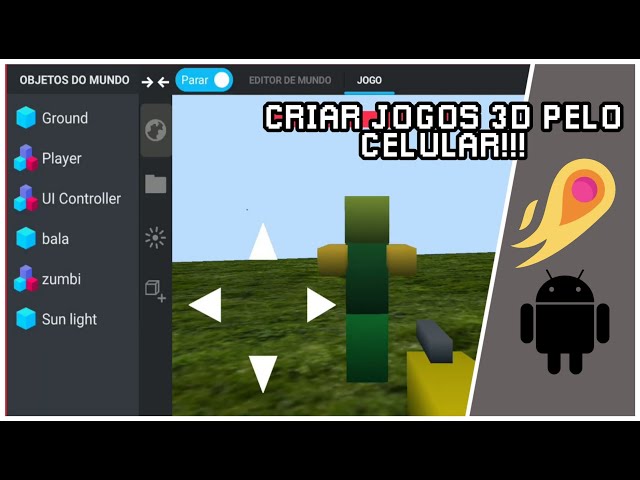 COMO CRIAR JOGOS PELO CELULAR