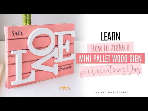 DIY Mini Pallet