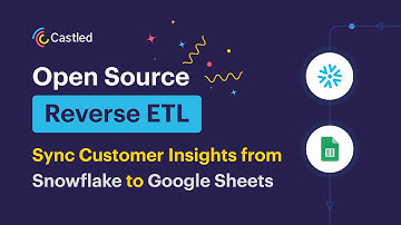 Open Source Reverse ETL | Castled.io | Sync Customer Insights from Snowflake to Google Sheets