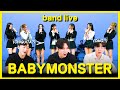 BABYMONSTER - ‘SHEESH’ Band LIVE Concert [KOREAN  REACTION] !! 😱😭