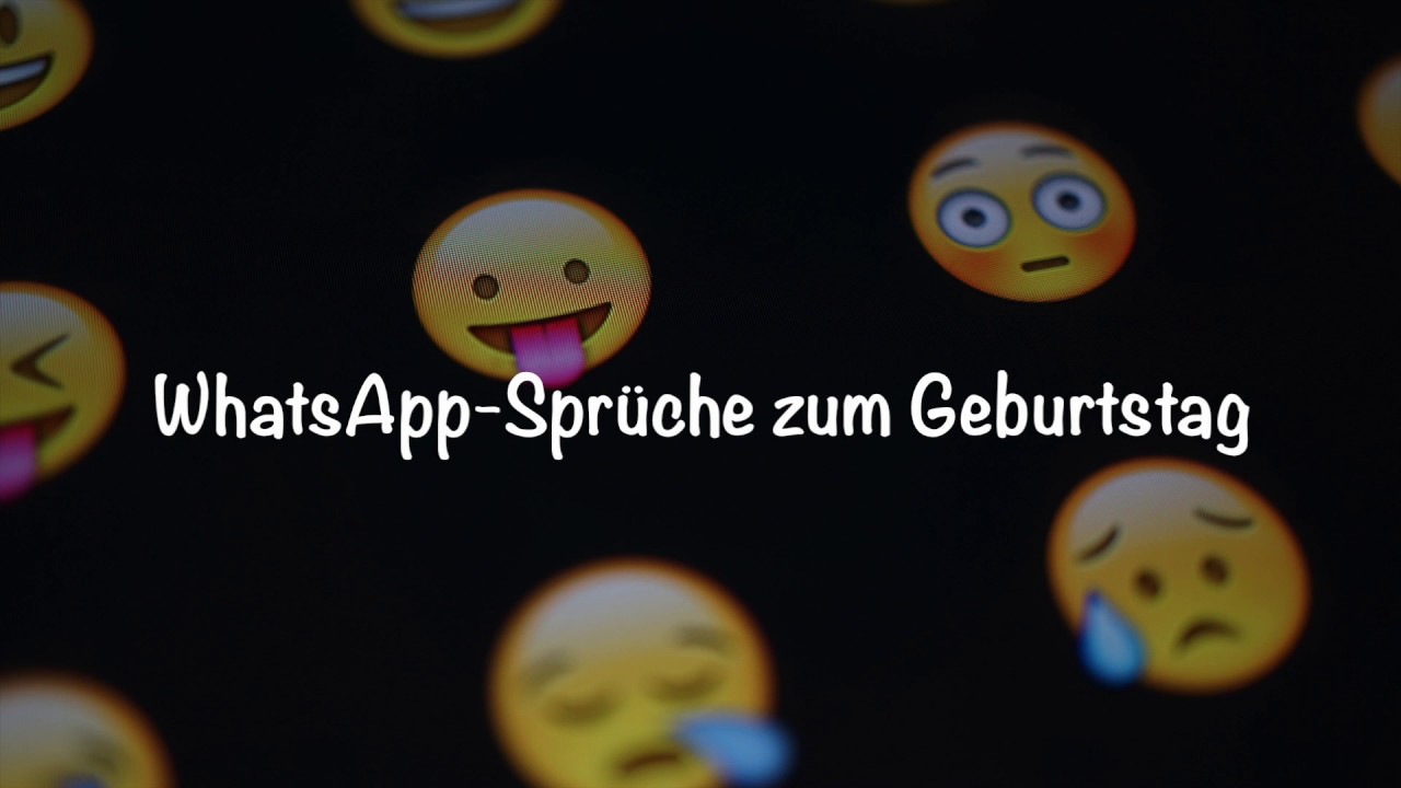 Die 6 Schönsten Whatsapp Sprüche Zum Geburtstag