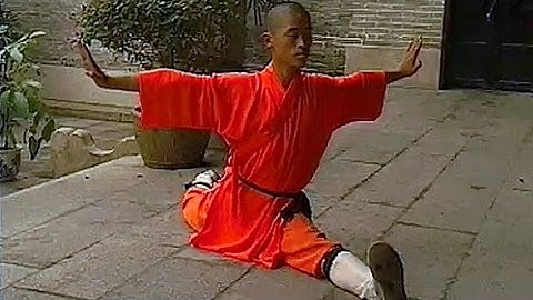 Shaolin Kung Fu BodyBuilding: flexibility, intermediate level