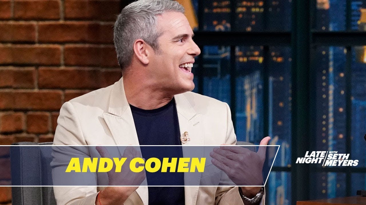 bill hader the office Andy Cohen Embarrassed Anderson Cooper at LaGuardia Airport