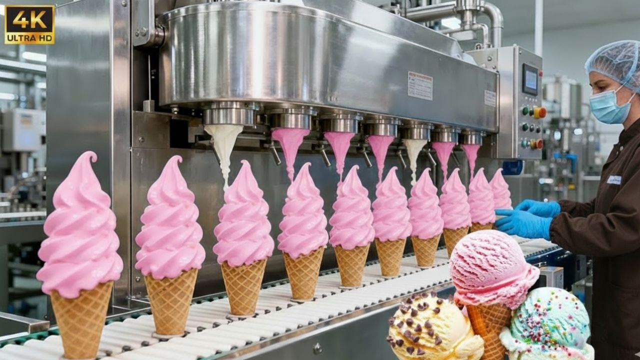 Vanilla Perfection in Every Bite factory procrss