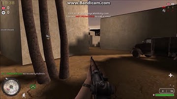 Call of Duty 2 Multiplayer (PC) | Cod2 TFC Clan | Desert Foxhole CUSTOM MAP | November 17th 2014