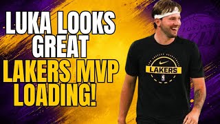 LUKA LOOKS GREAT!! LAKERS MVP SEASON LOADING!!