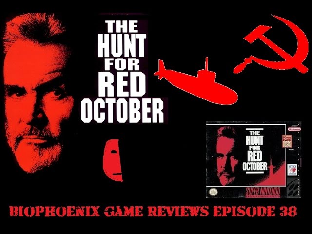 BioPhoenix Game Reviews: Hunt For Red October (SNES) - YouTube