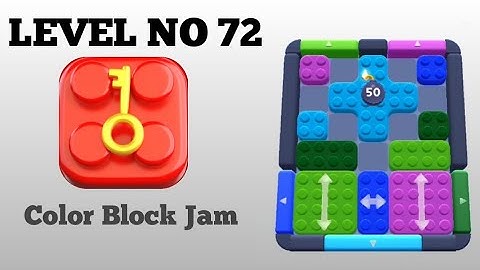 Color Block Jam Level 72 Solution 🎮