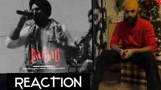 PANJAB (My Motherland) Sidhu Moose Wala | The Kidd | REACTION