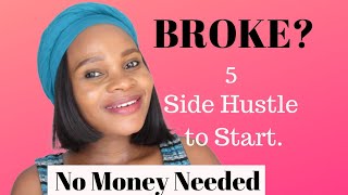 5 Side Hustles Ideas for Students to start in 2021|| R0.00 Capital Side Hustles Ideas