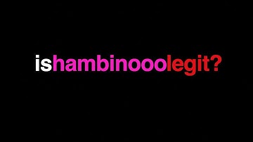 Is hambinooo legit?