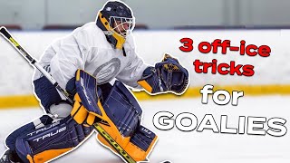 3 Off-Ice Workouts Every Hockey Goalie Needs to Do