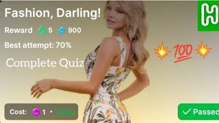 Explore Fashion and Beauty Quiz | Fashion Darling Quiz Answers | #HichQuiz #GKQuiz #HichApp screenshot 1
