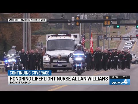 LifeFlight Nurse Remembered With Honor Walk After Deadly Helicopter Crash