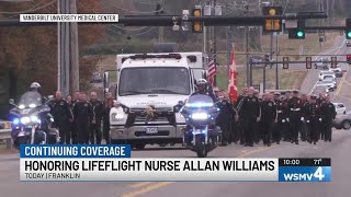 LifeFlight nurse remembered with honor walk after deadly helicopter crash
