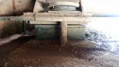 Elastomeric bearing in service