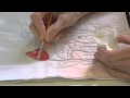 Using Inktense on Fabric - Part 2  - with Deborah Wirsu