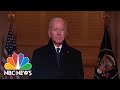 Biden Shares Optimism In Lincoln Memorial Speech | NBC News NOW