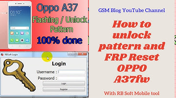 How to unlock pattern and FRP Reset OPPO A37fw 2020  2077 YouTube on GSM Blog