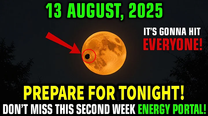 You Must Know This After Full Moon! August 13–17: The Second Week Lunar Energy PORTAL is Still OPEN!