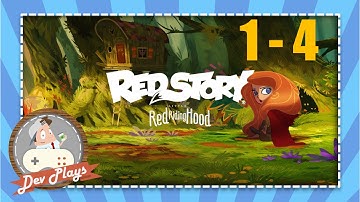 RedStory - Little Red Riding Hood (Level 1,2,3 and 4 Walkthrough Gameplay) HD