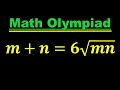 A Nice Olympiad Algebra Problem | Math Olympiad @MathOlympiad0