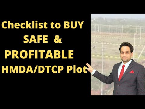 Safety Checks Before buying an HMDA/DTCP Plot  in Hyderabad Real Estate- Plot Buying Tips