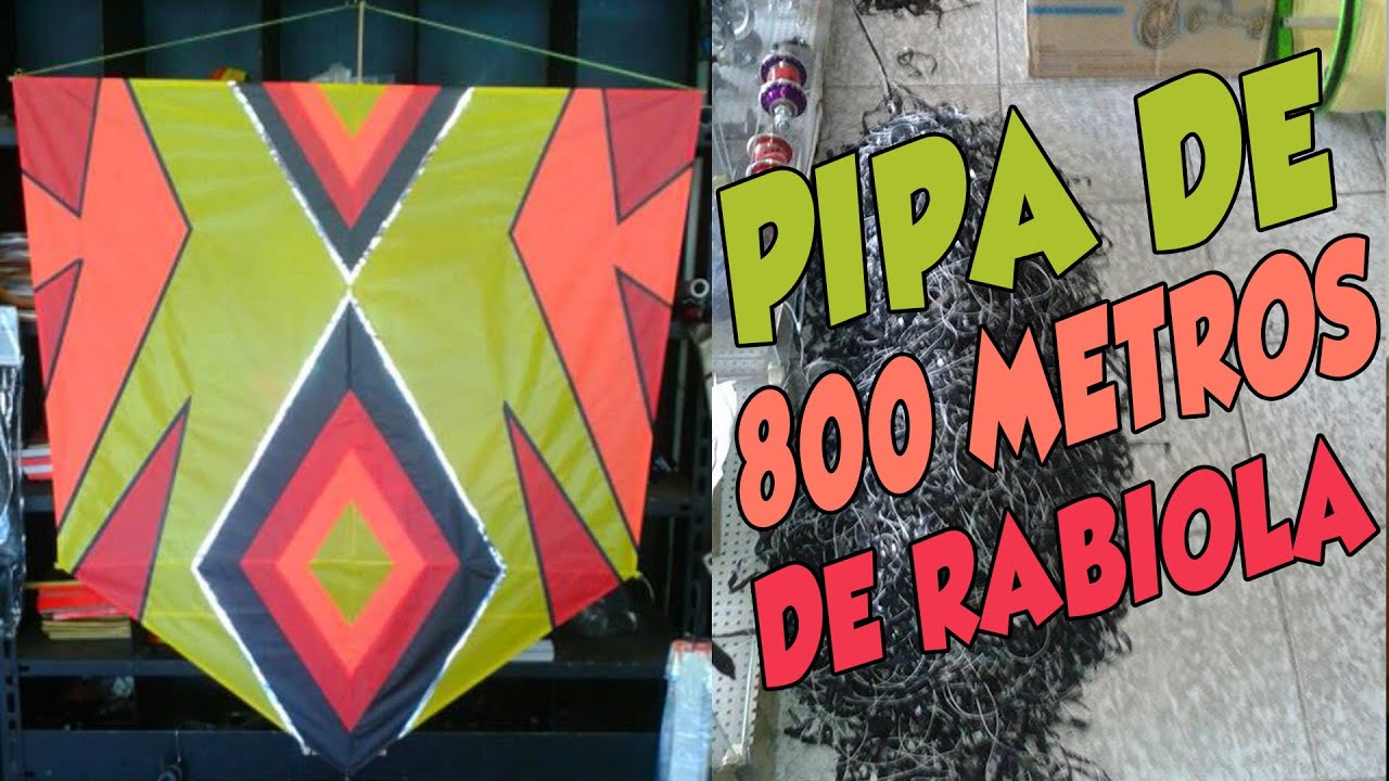 Desafio Maior Rabiola do Mundo - Pipas de 800 metros de rabiola - YouTube