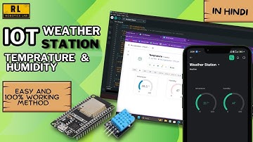 Temperature and Humidity Monitor Using ESP32 and Blynk IOT | Blynk 2.0 Projects