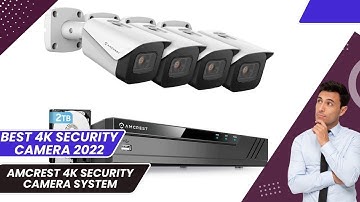 Amcrest 4K Security Camera System Full review - best 4K Security Camera 2024