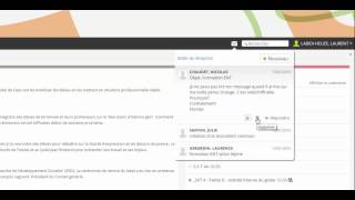 Tutoriel - ENT - itslearning - Messagerie rapide