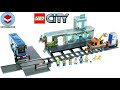 LEGO City 60335 Train Station Speed Build