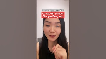 Computing Syllabus Changes Every Year #olevel #olevels #computing #olevelcomputing