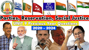 TNPSC GROUP 1,2,2A,4: tnpsc unit9 previous year question | unit9 full revision | group4 unit9 class