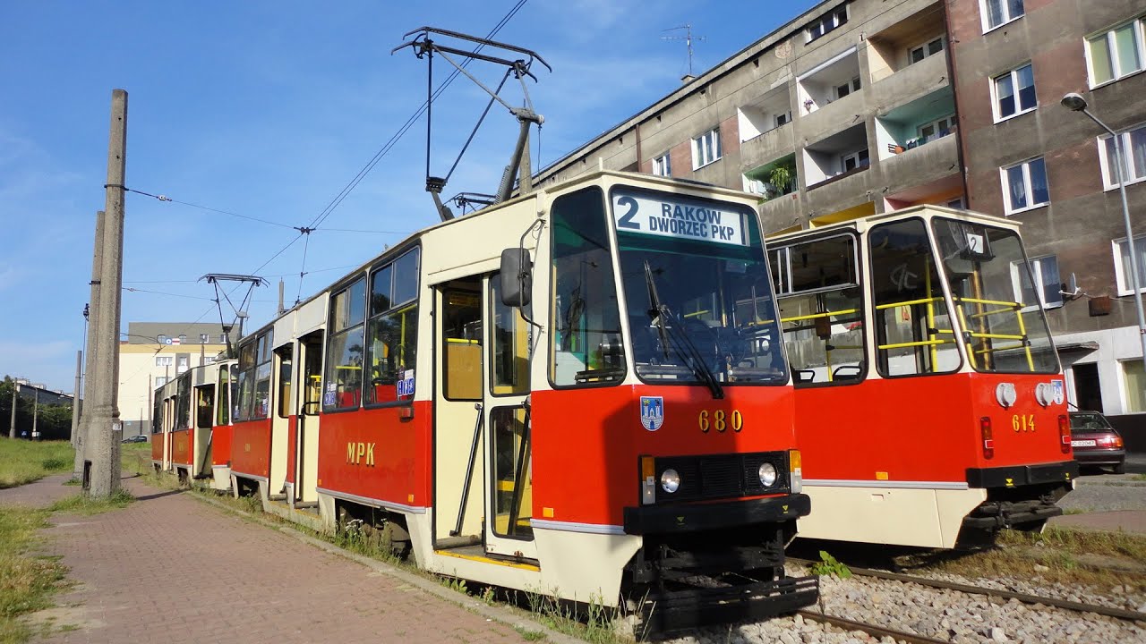 KONSTAL 105Na 680-681 MPK CZĘSTOCHOWA - linia 1/2 i 2