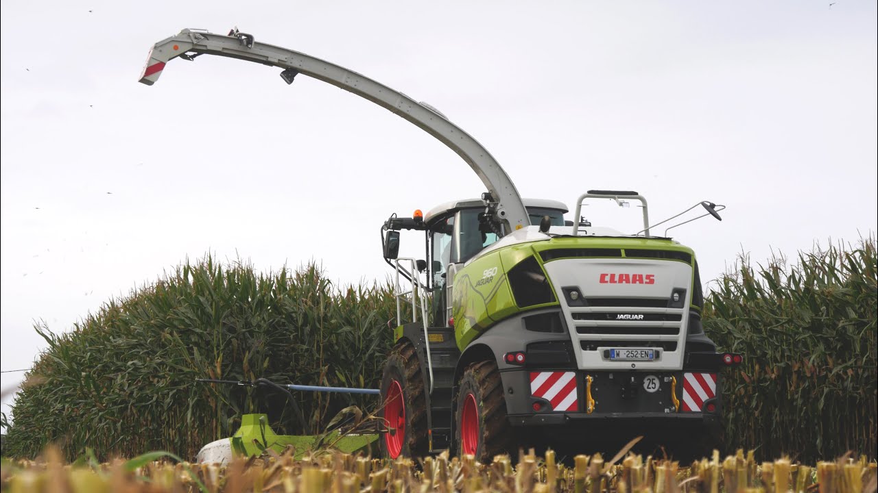 DEMO TOUR CLAAS JAGUAR 960 A L'ASSAUT DES MAÏS BRETONS