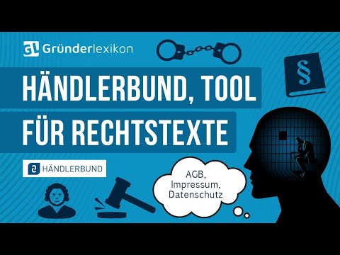 AGB, Impressum, Datenschutz und Widerruf selber erstellen