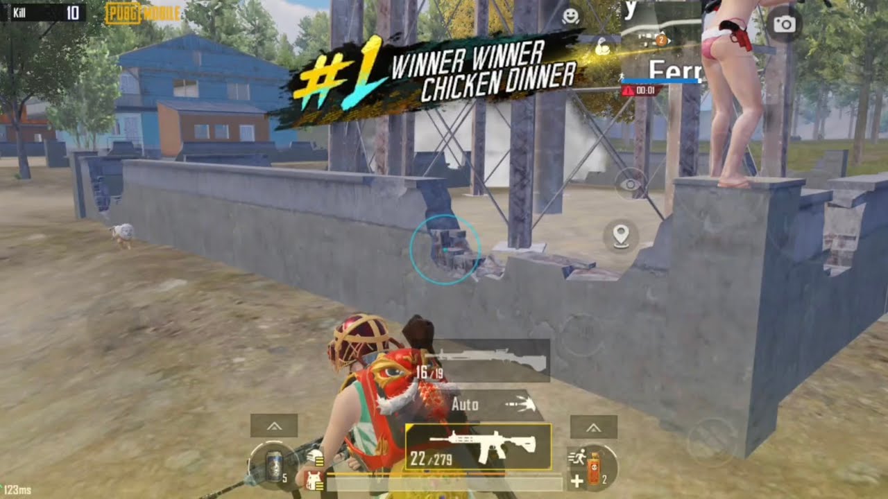 push bareng squad sampai chicken!!!..full gameplay😍😍