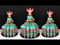 Ide Kreatif - Doll Decoration Ideas Handmade || Best Out Of Waste || Plastic Spoon Craft Idea