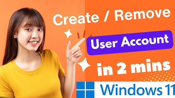How To Create Or Remove User Account In Windows 11 In Telugu #windowstips