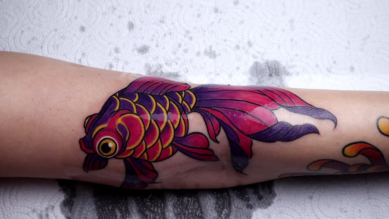 Dead Goldfish Tattoo | TikTok