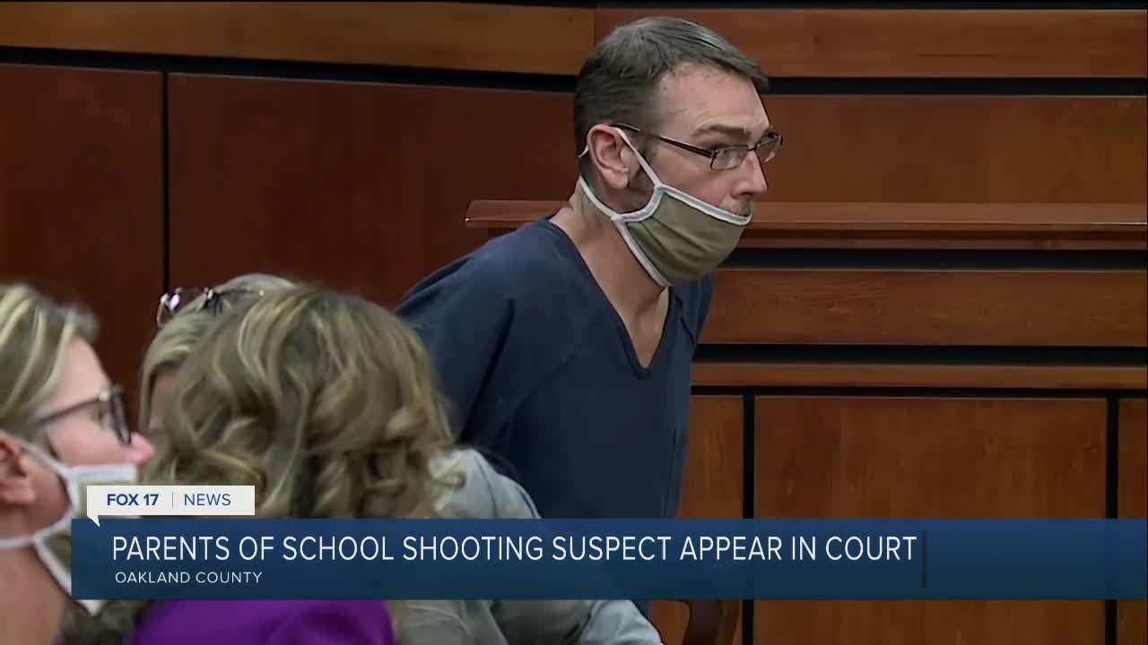 Parents in Oxford School Shooting Make Appearance in Court - YouTube