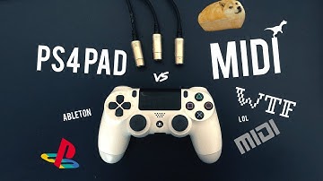 PS4 Pad as MIDI Controller?!