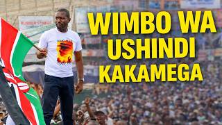 Wimbo wa USHINDI KAKAMEGA. Sisi Ndio Sifuna SHOCKS Ruto