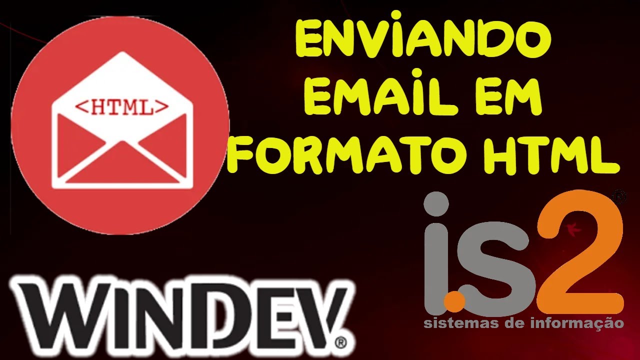 Como Enviar Email HTML - Tutorial Windev
