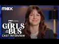 The Cast of The Girls on The Bus Try A Screen Test | The Girls On The Bus | Max